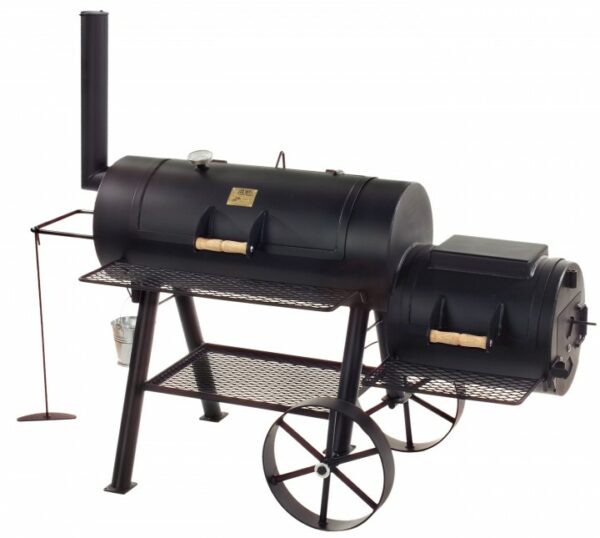 Joe´s Barbeque Smoker - Texas Classic mit Kochplatte - Smoker 40,6cm (16 Zoll)