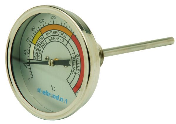 SMOKY FUN - Thermometer aus Edelstahl